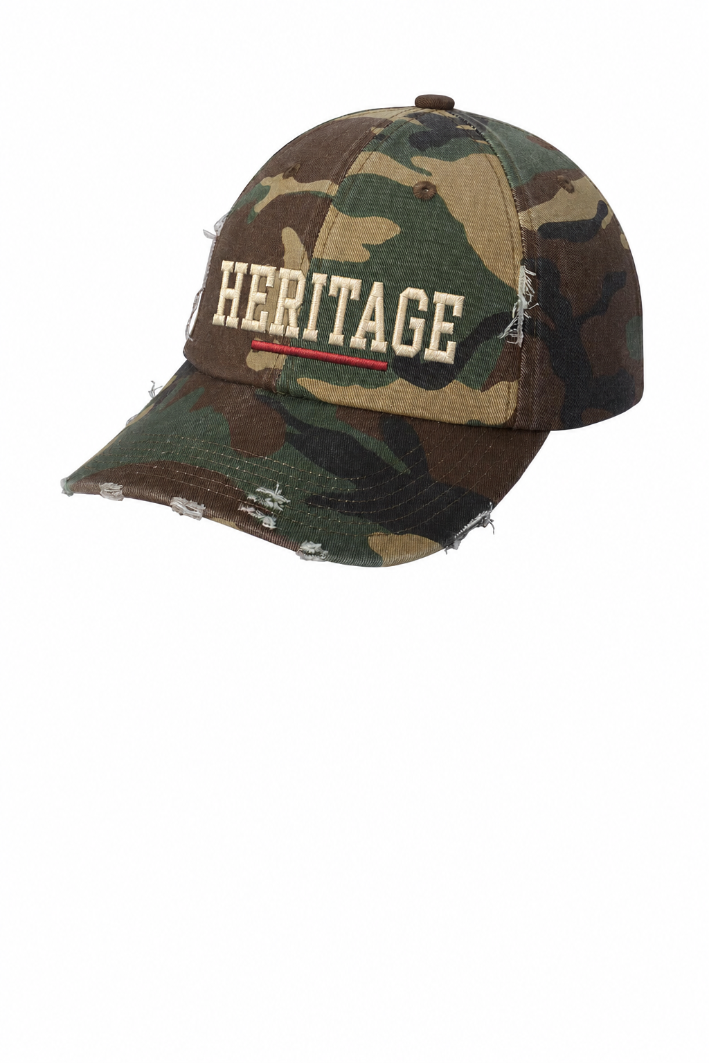 Heritage Wordmark Distressed Cap