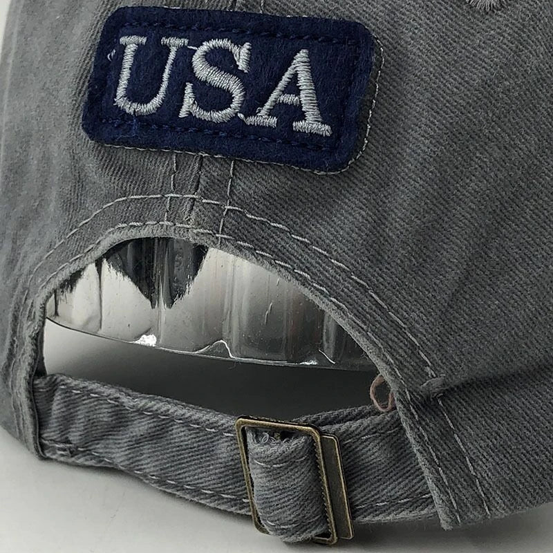 Heritage Apparel Americana Camo Snapback Cap