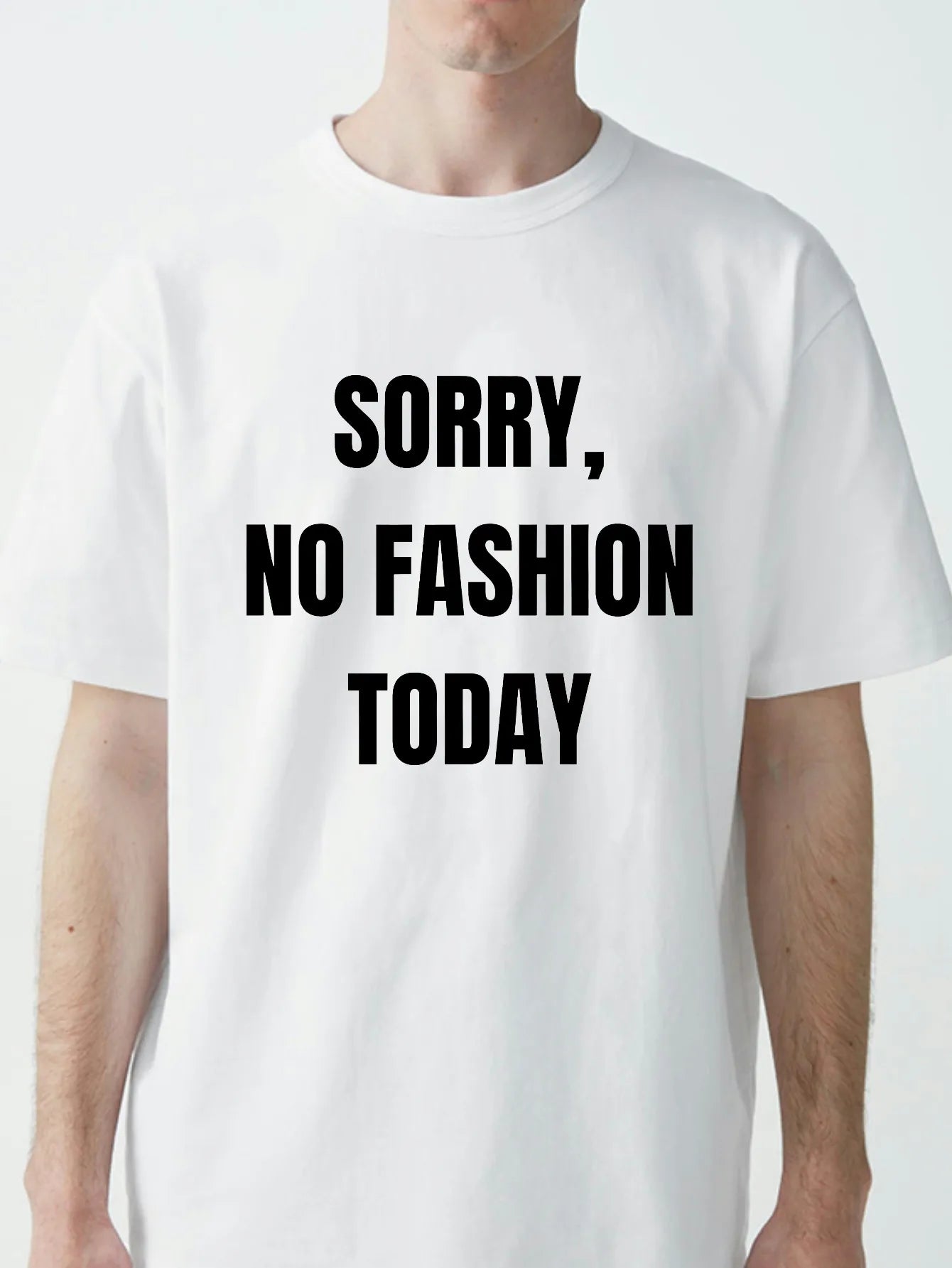 Heritage Apparel 'Sorry, No Fashion Today' Humor Tee