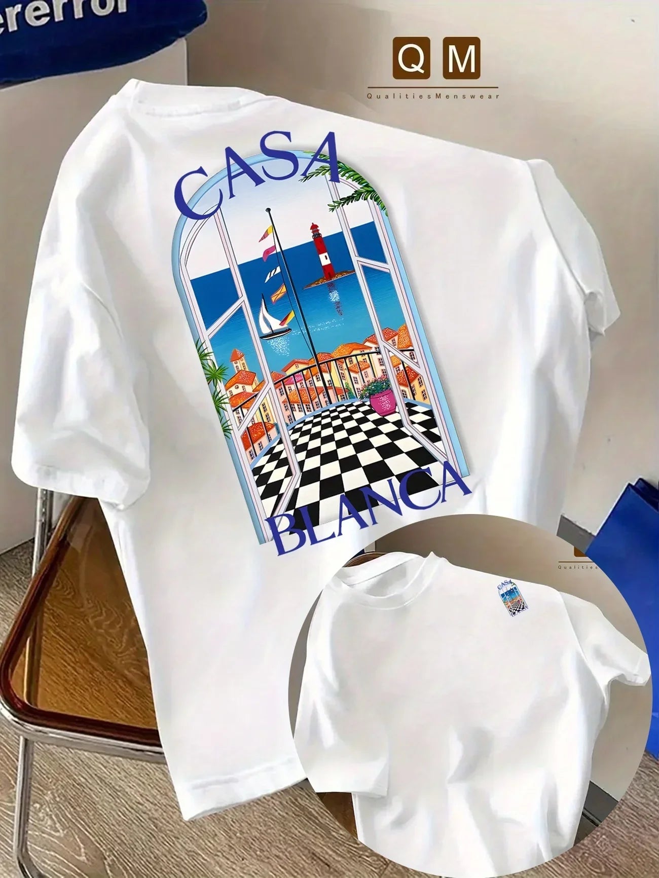 Heritage Apparel Casablanca Architecture Graphic Tee