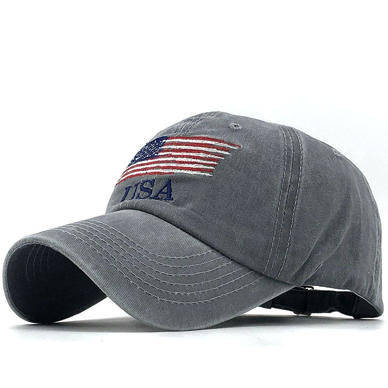 Heritage Apparel Americana Camo Snapback Cap