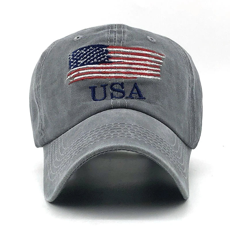 Heritage Apparel Americana Camo Snapback Cap