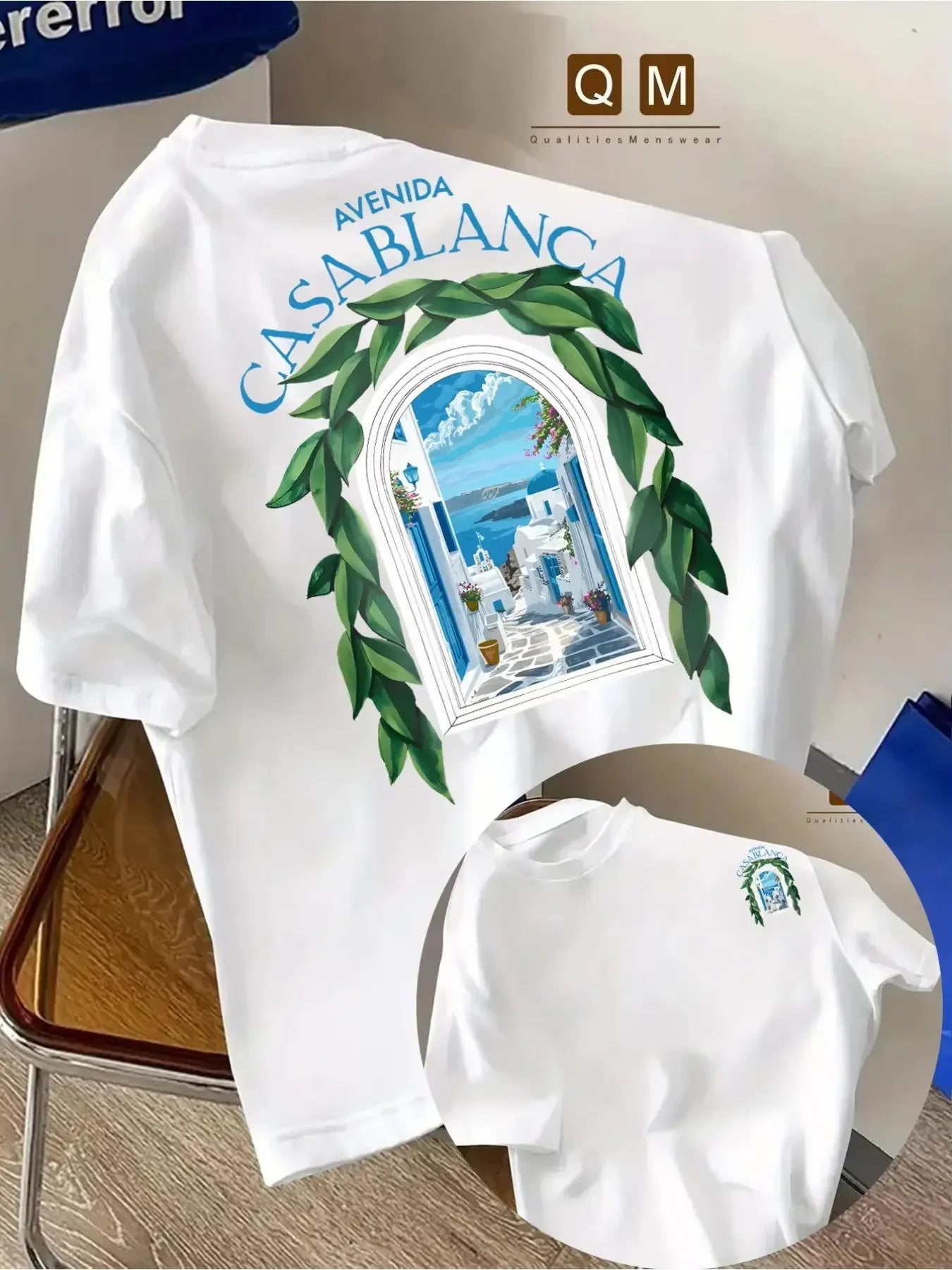 Heritage Apparel Casablanca Architecture Graphic Tee