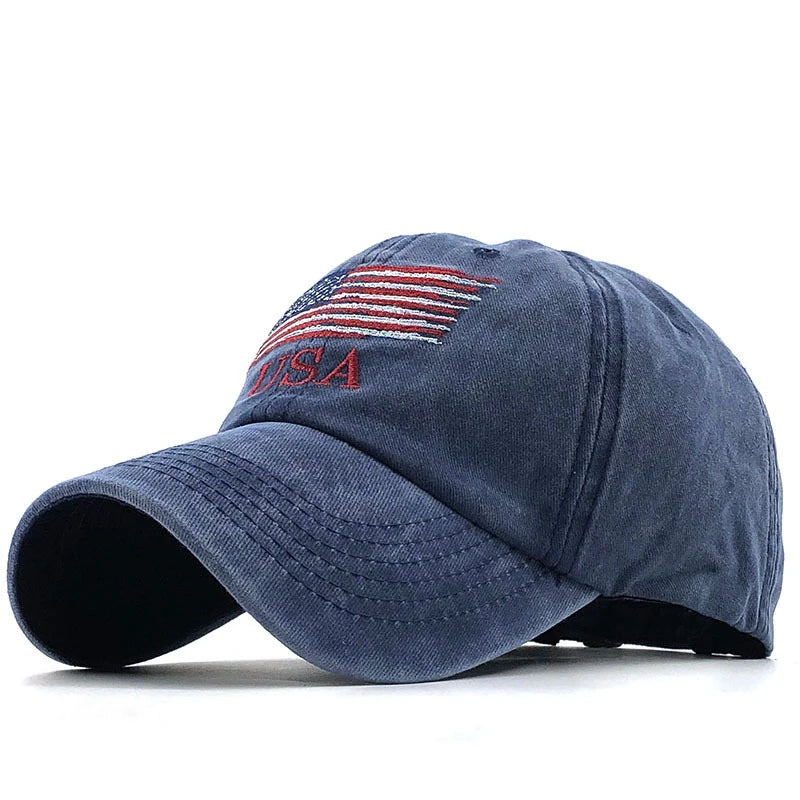Heritage Apparel Americana Camo Snapback Cap