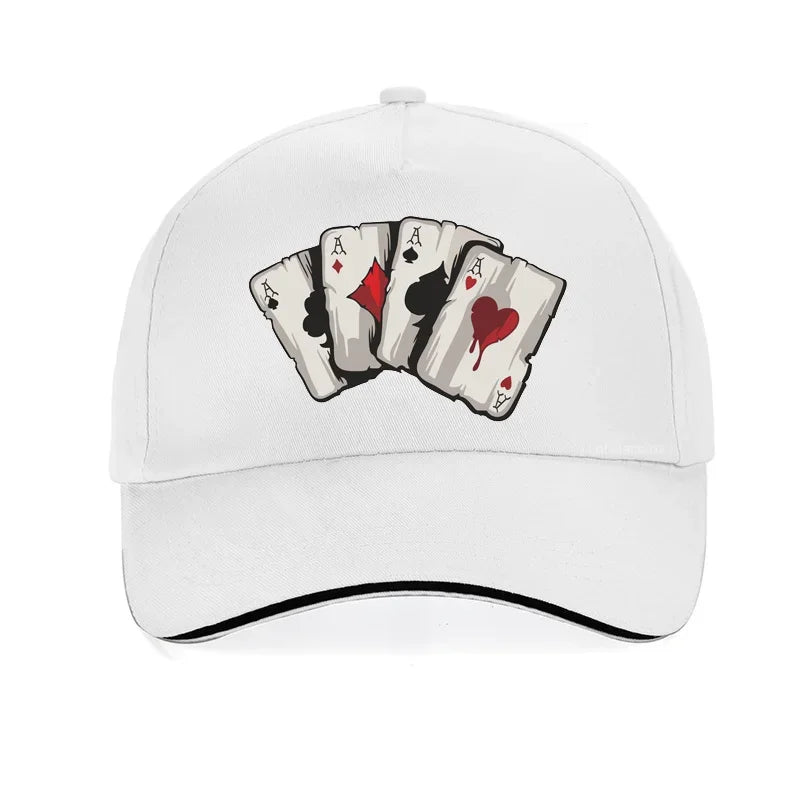 Heritage Apparel Playing Card Print Dad Cap