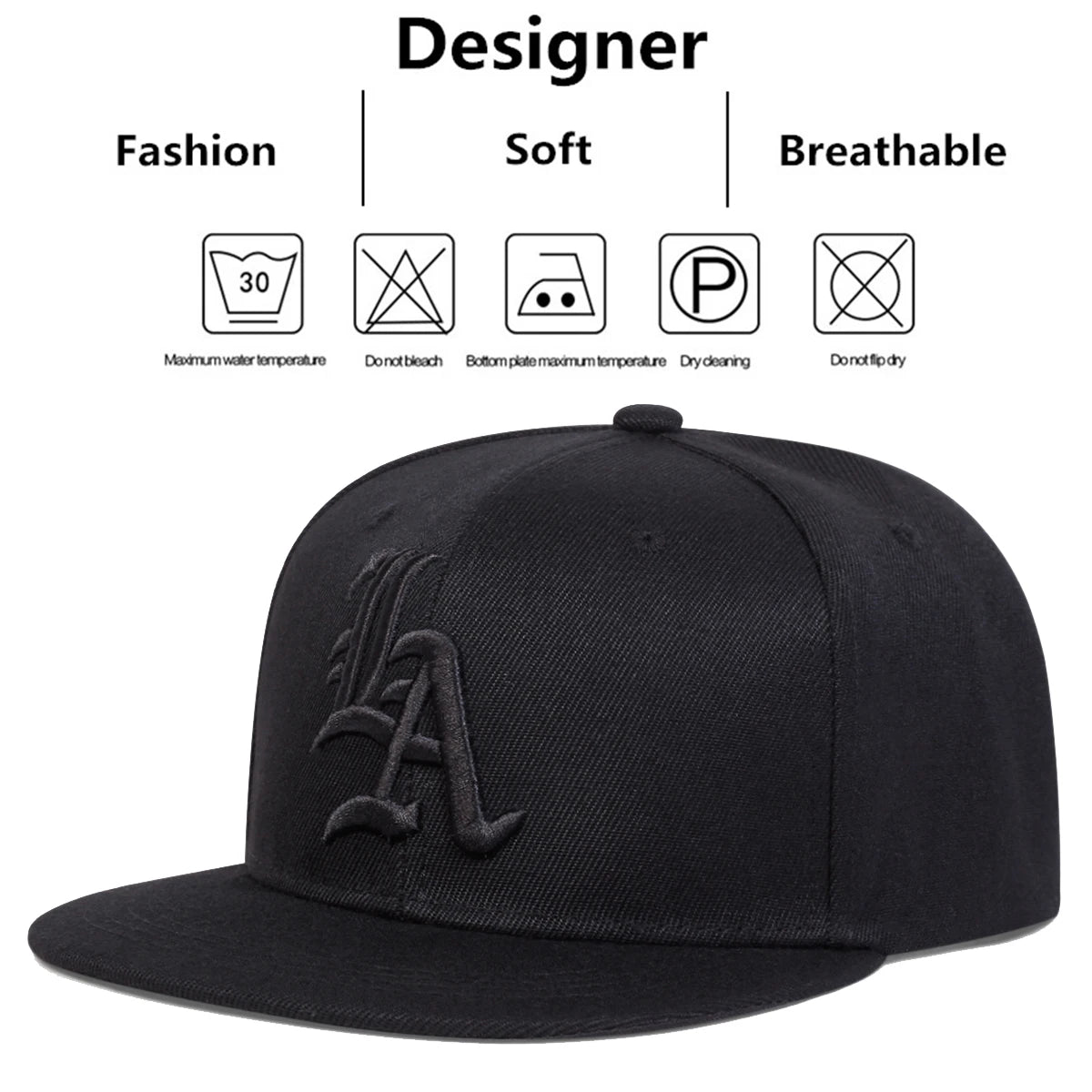 Heritage Apparel Gothic Script Embroidered Cap