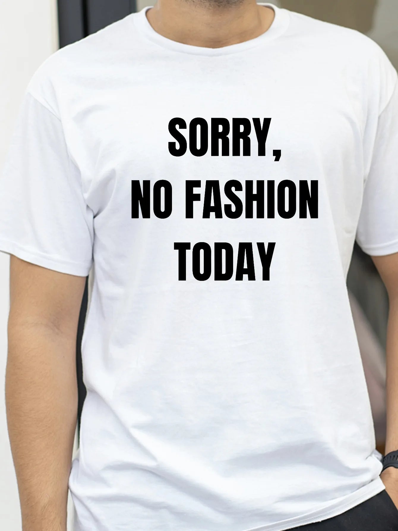 Heritage Apparel 'Sorry, No Fashion Today' Humor Tee