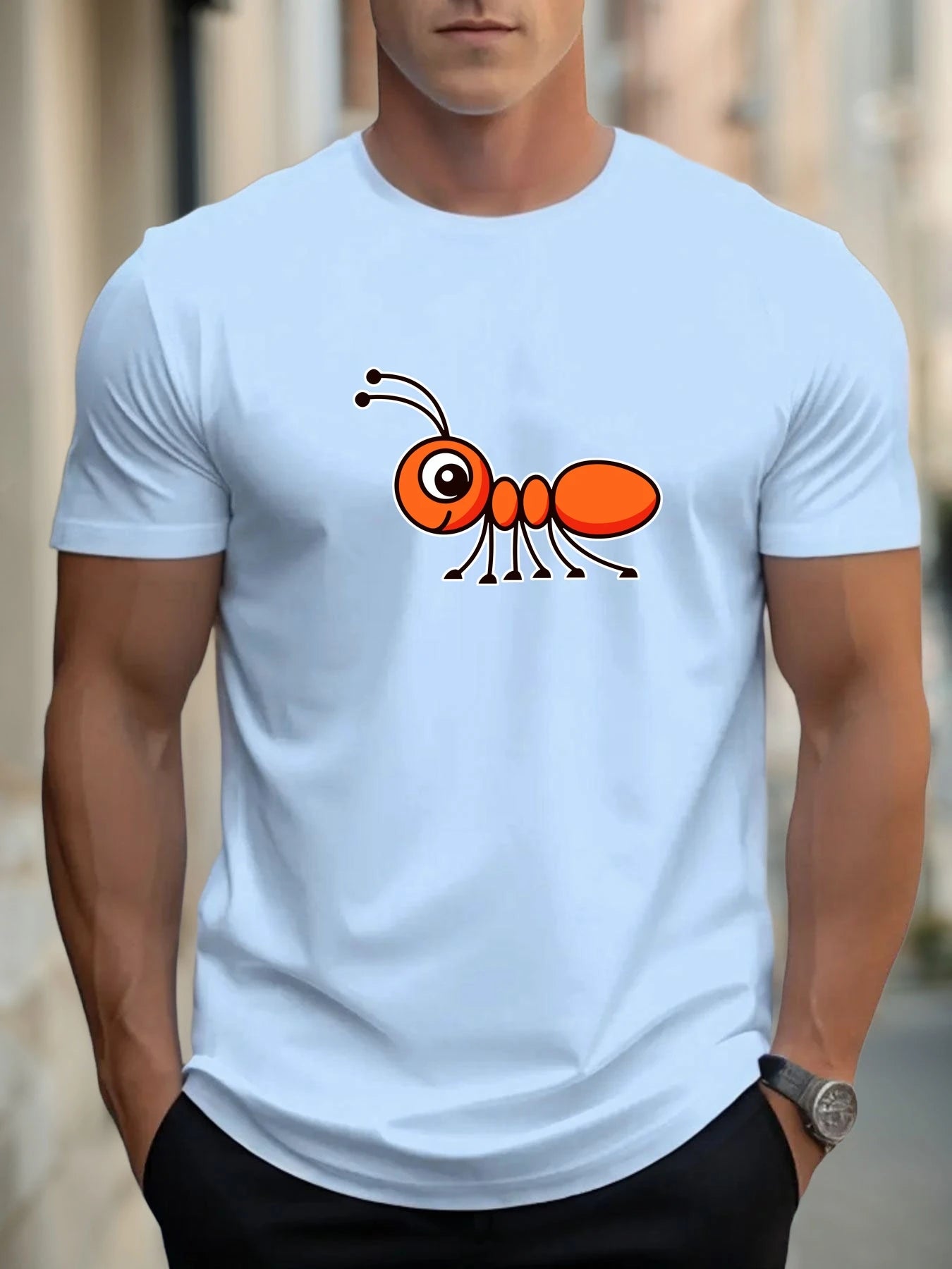 Heritage Apparel Ant Graphic Crewneck Tee