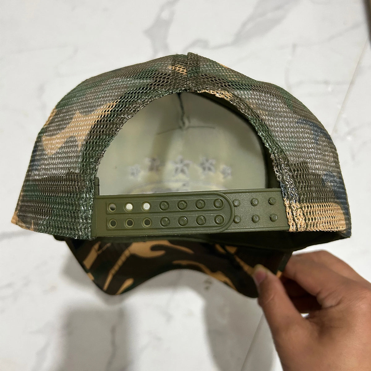 Heritage Apparel Star Emblem Mesh Trucker Cap