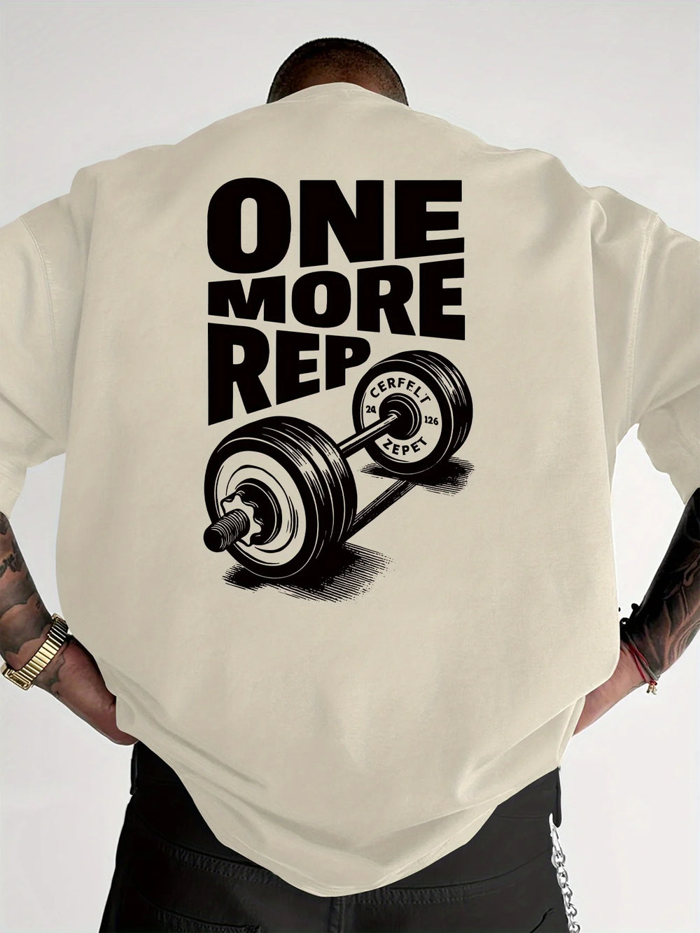 Heritage Apparel 'One More Rep' Gym Graphic Tee