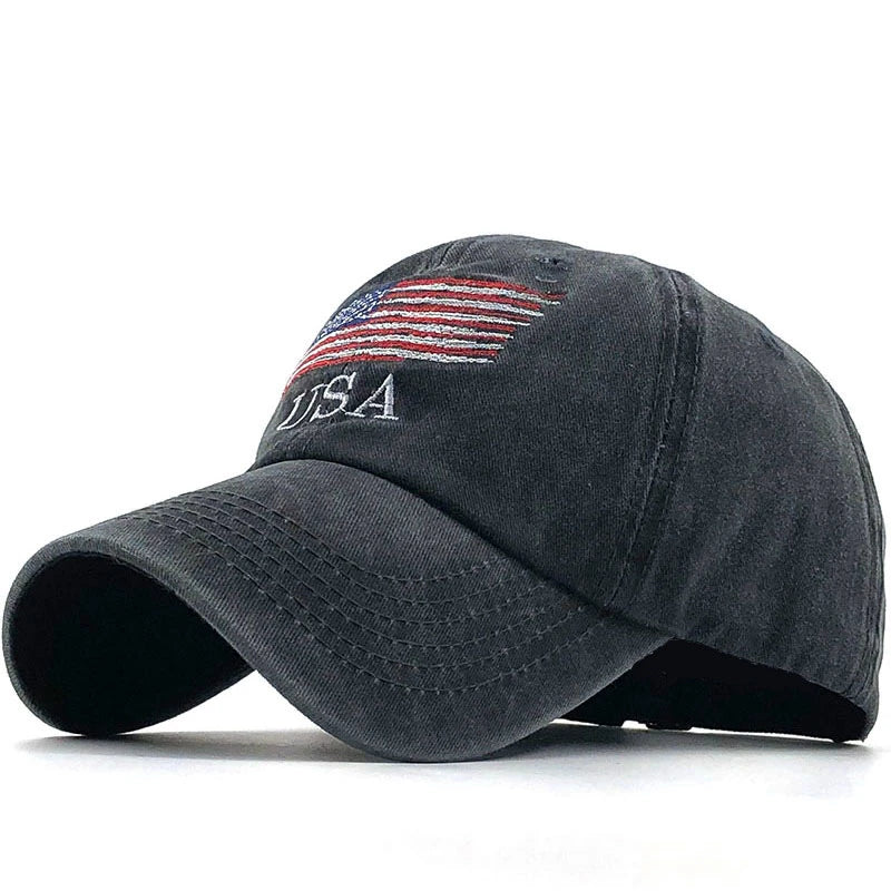 Heritage Apparel Americana Camo Snapback Cap