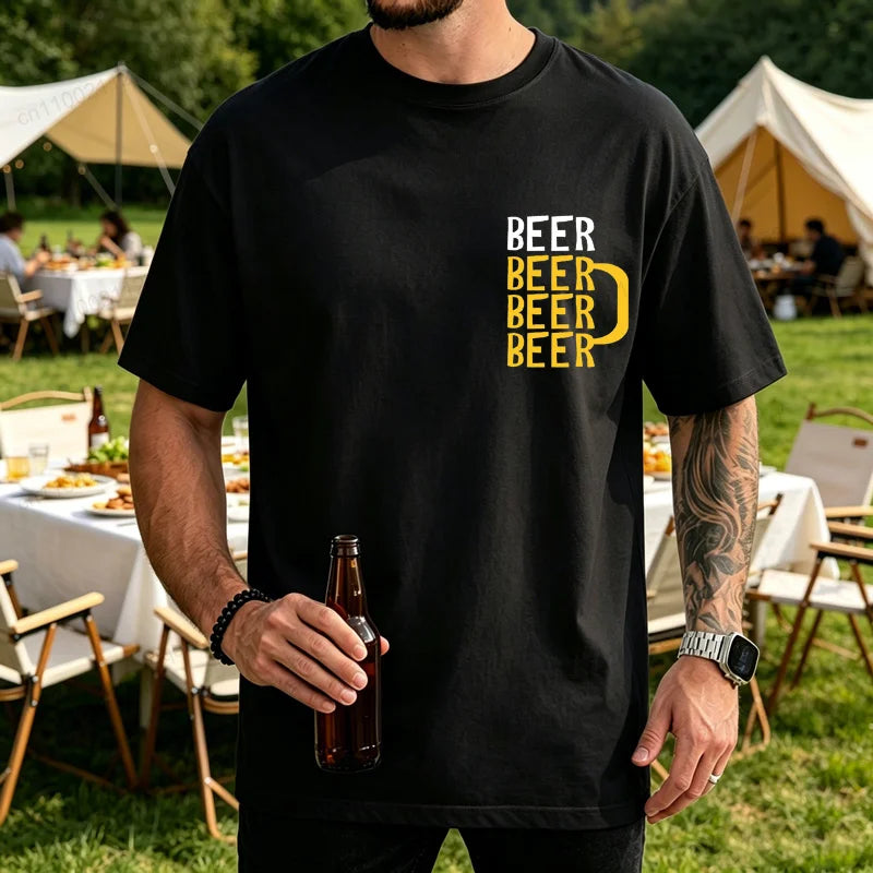 Heritage Apparel 'Beer Drinking Day' Graphic Tee