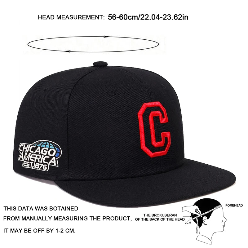 Heritage Apparel Chicago Embroidered Cap
