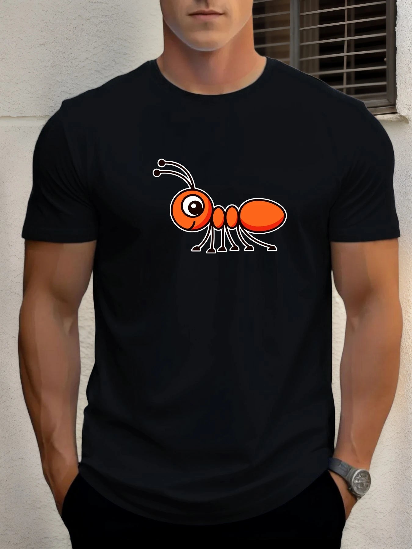 Heritage Apparel Ant Graphic Crewneck Tee
