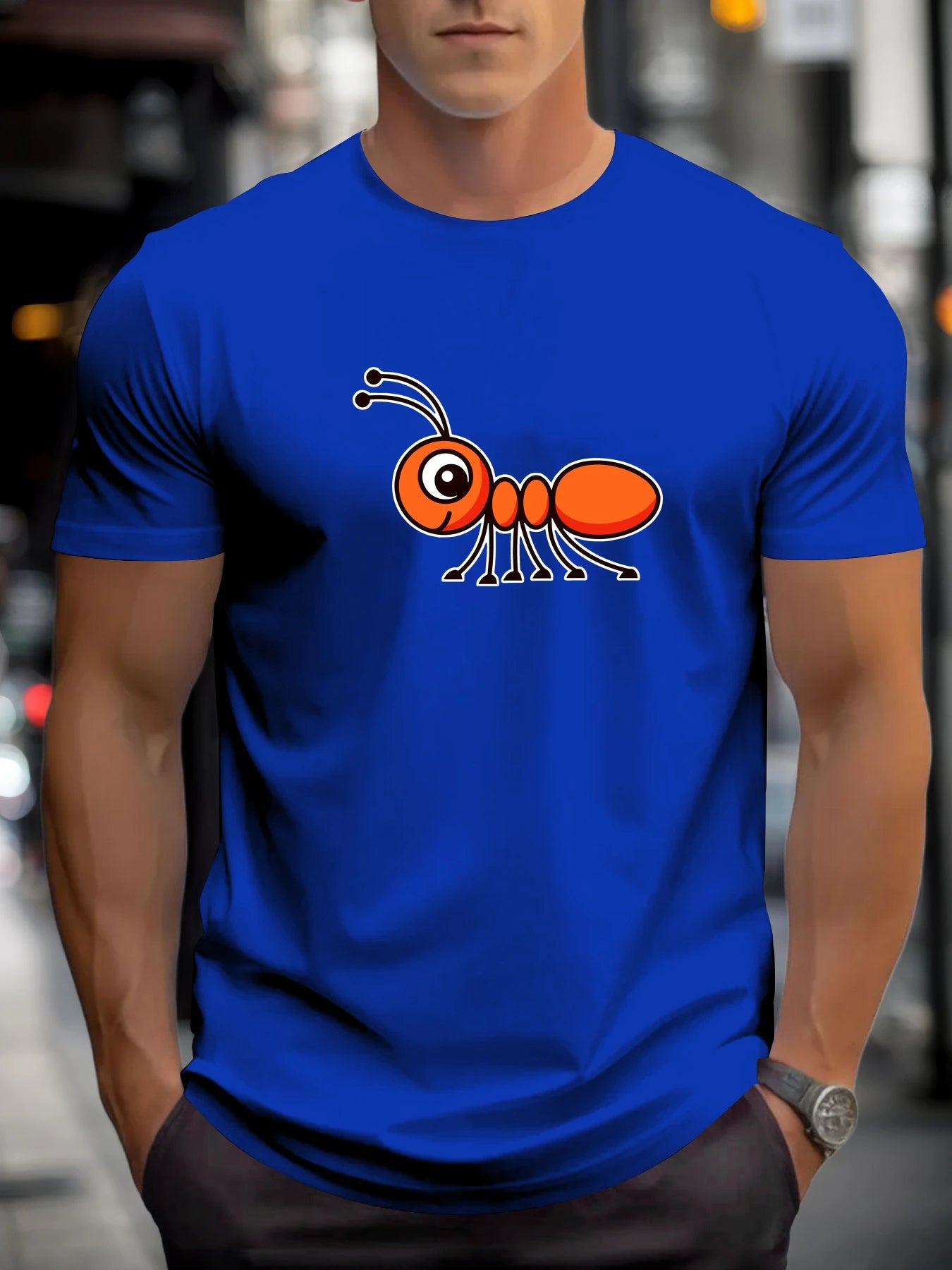 Heritage Apparel Ant Graphic Crewneck Tee