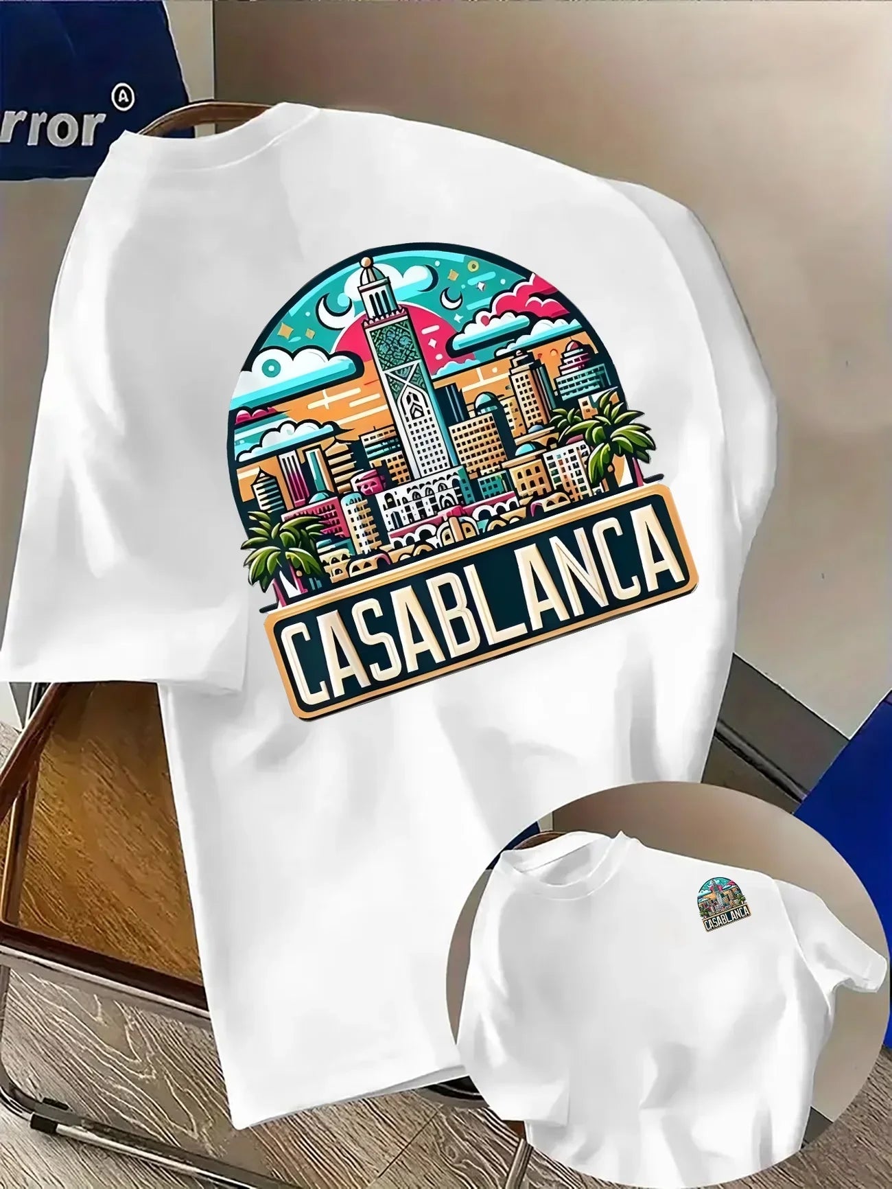 Heritage Apparel Casablanca Architecture Graphic Tee