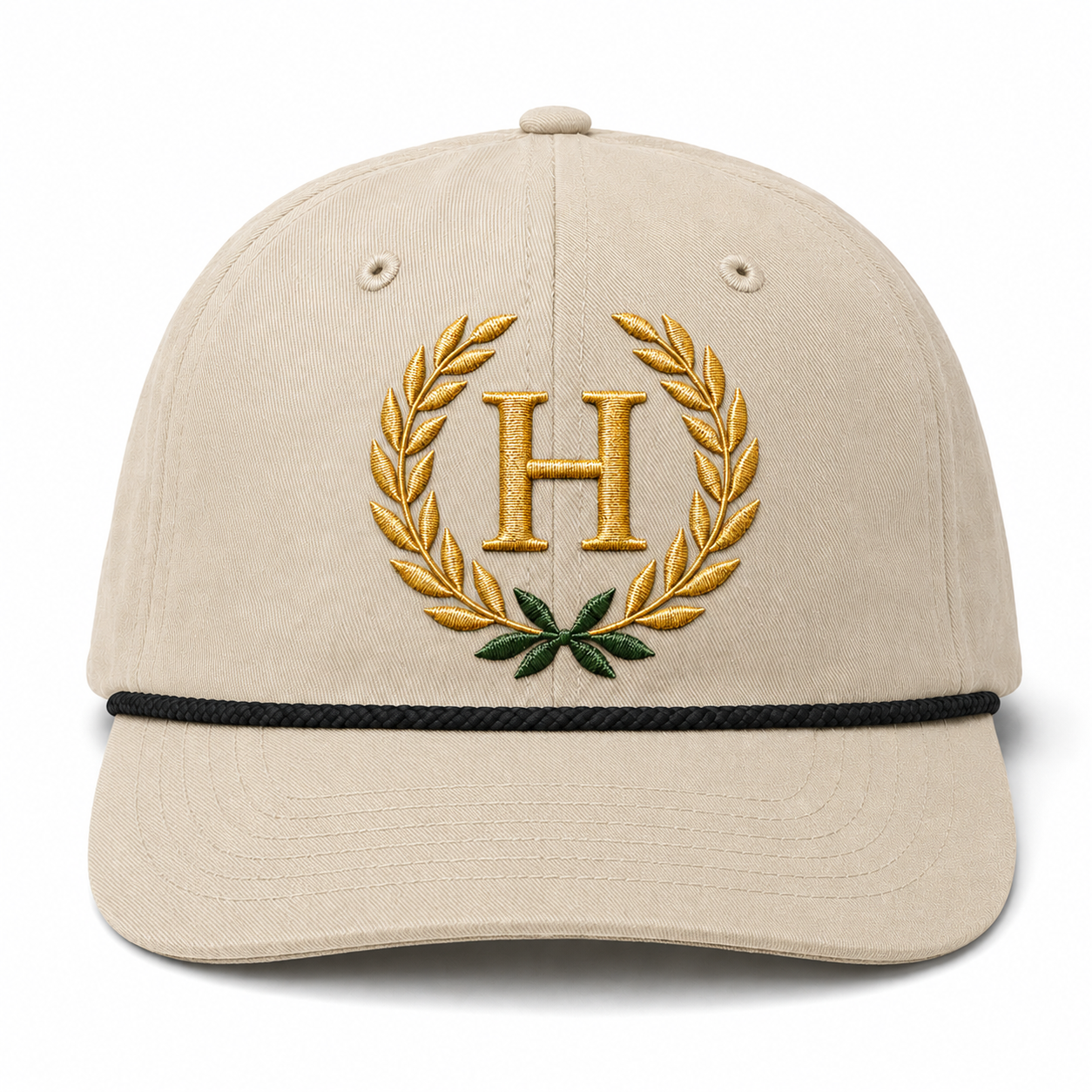 Heritage Laurel H Rope Cap