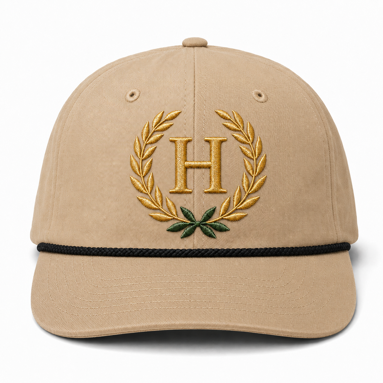 Heritage Laurel H Rope Cap