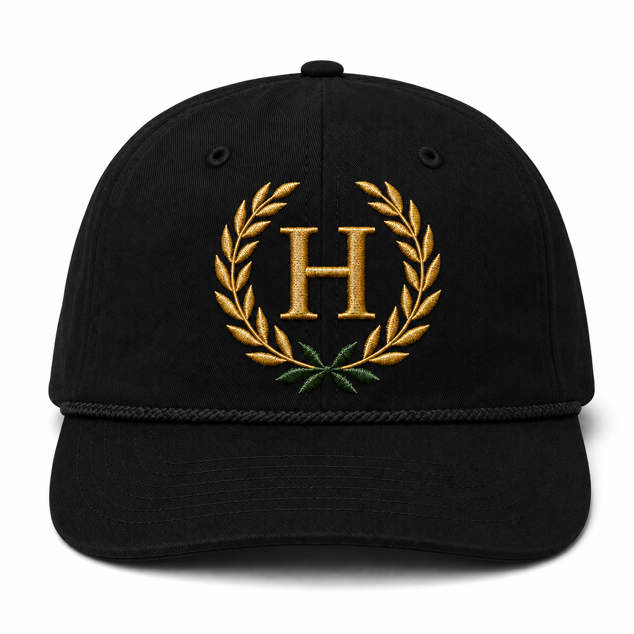 Heritage Laurel H Rope Cap