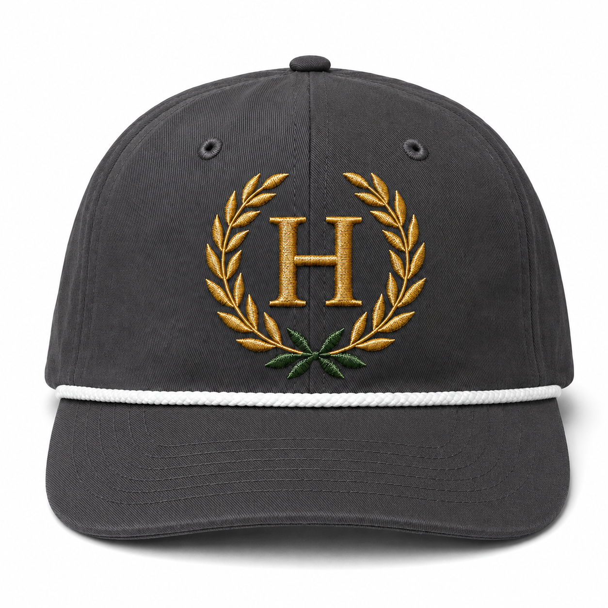 Heritage Laurel H Rope Cap