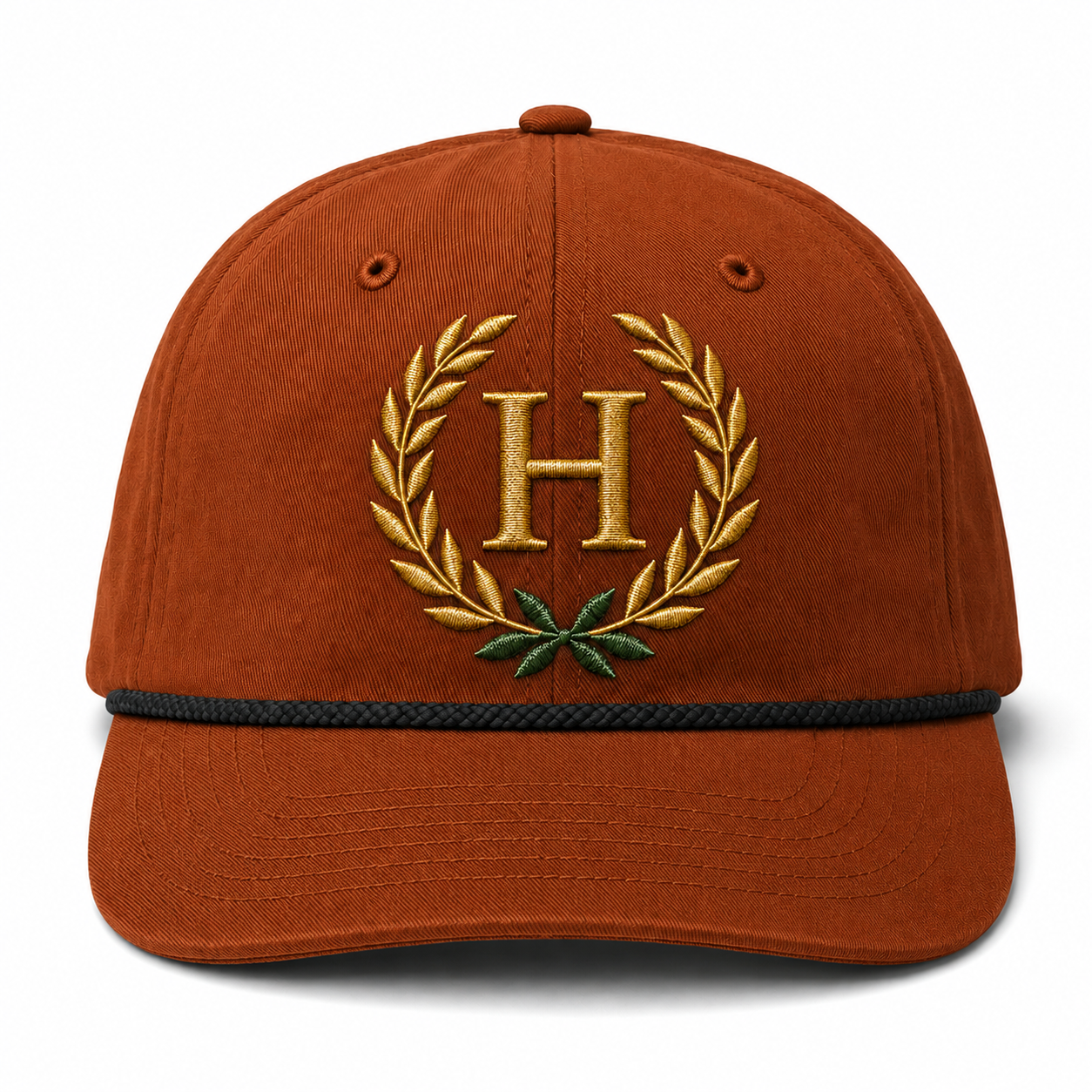 Heritage Laurel H Rope Cap